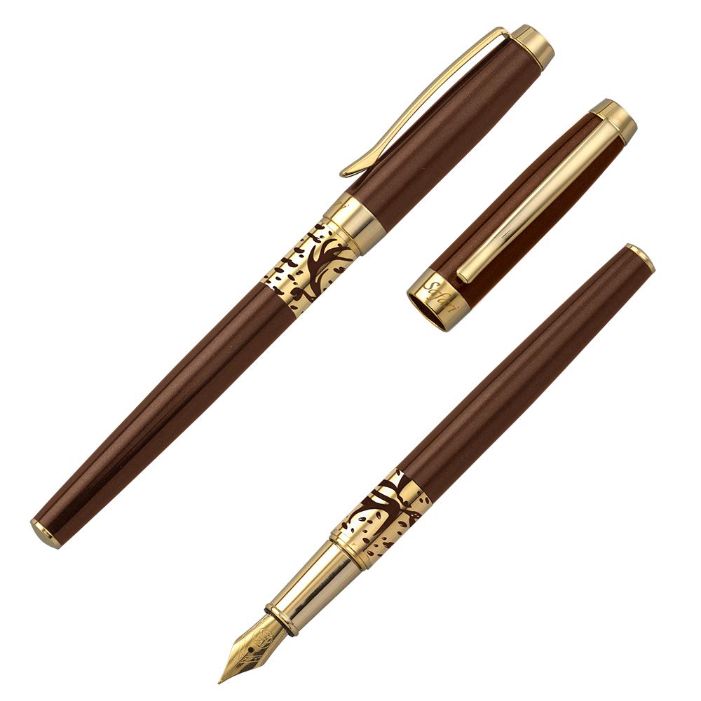 

IWI Fountain Pen Extra Fine Шрифт Safari Hanajika IWI-9S530FP-77G чёрный