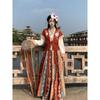 Chinese Elements Improved Hanfu For Women, Exotic Ethnic Minority Style Hanfu Suit