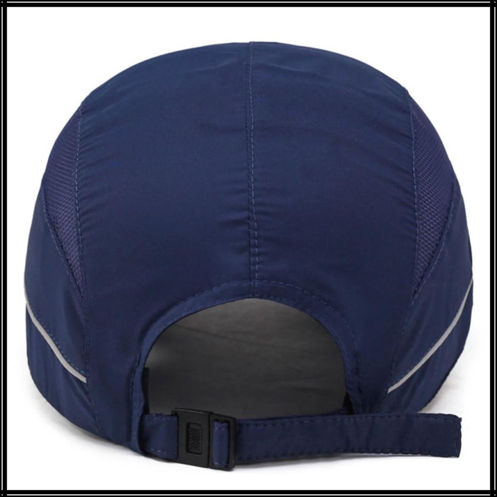 White Fang CZA071 Outdoor-Sportarten Radfahren Schlichtes Design Herren (Schwarz), Kappe, Hut,