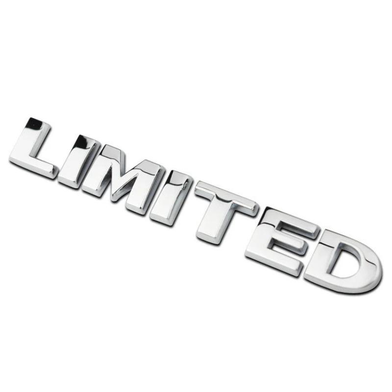 3D Metal Car Trunk Badge StickersLetters Emblem