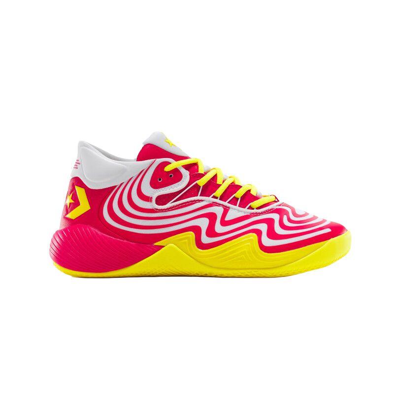 Converse All Star BB Shift CX Fashion Versatile Non-Slip Durable Mid-Top Basketball Shoes Unisex sneaker Red Yellow A14920C
