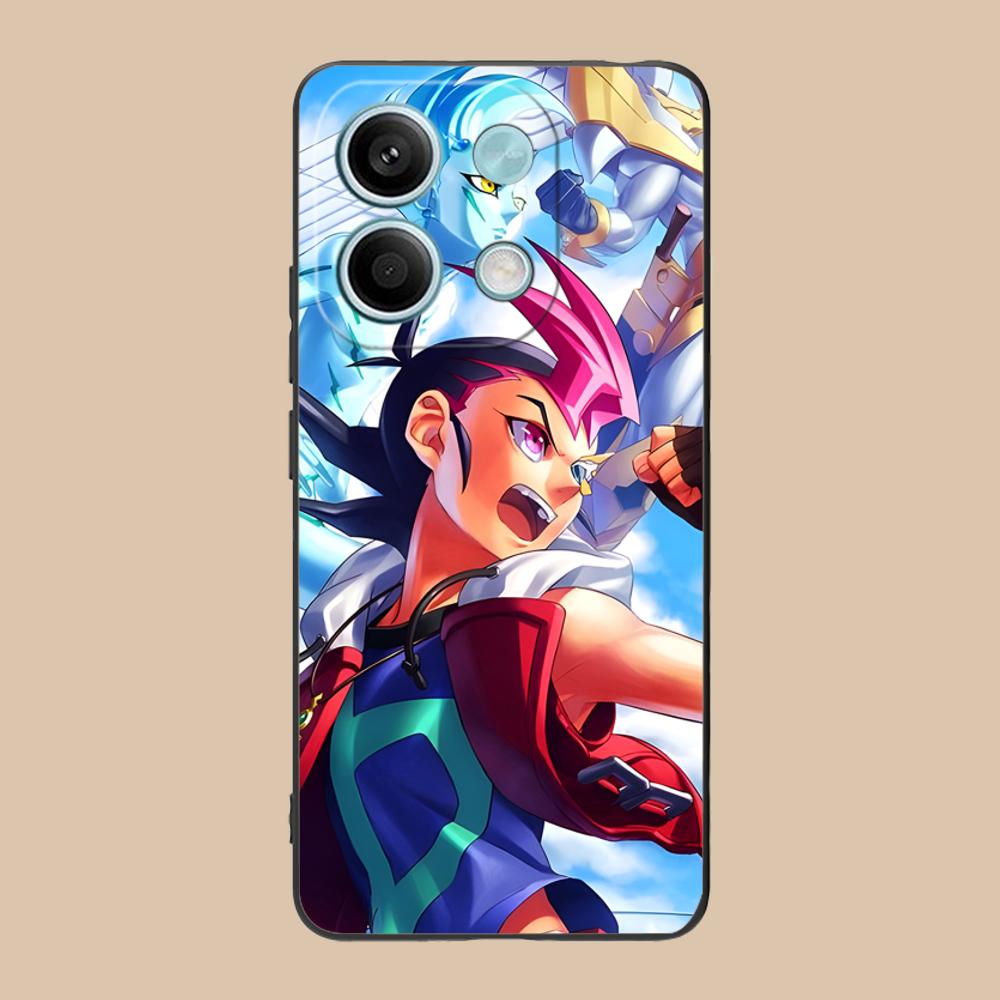 Yugioh Yuma Tsukumo Mobile Phone Case for Xiaomi 15 14 13 12 Mi 11 T Ultra Lite Pro S X 5G Colorful Printing Cover Pretty Cover