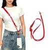 New 7mm Flat Band Knotting Style Lanyard: Crossbody & Neck Strap for Mobile Phones.
