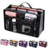 Neueste Damen Tragbare Organizer Tasche Multifunktionale Reise Tasche Handtasche Damen Einfacher Reißverschluss Aufbewahrung Kosmetiktasche