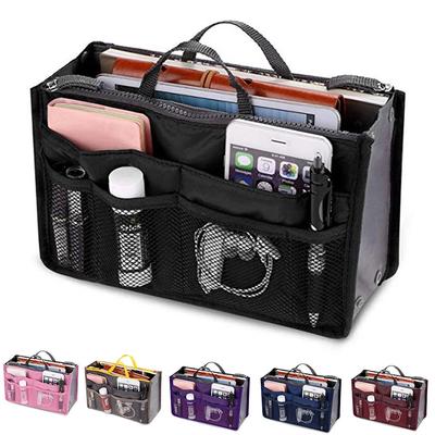 Neueste Damen Tragbare Organizer Tasche Multifunktionale Reise Tasche Handtasche Damen Einfacher Reißverschluss Aufbewahrung Kosmetiktasche