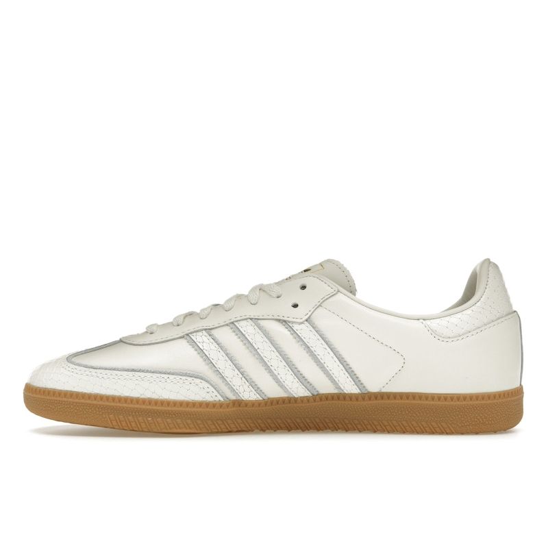 Adidas Samba OG Snakeskin Pack Unisex Sneakers White Core-White Gum IF1985