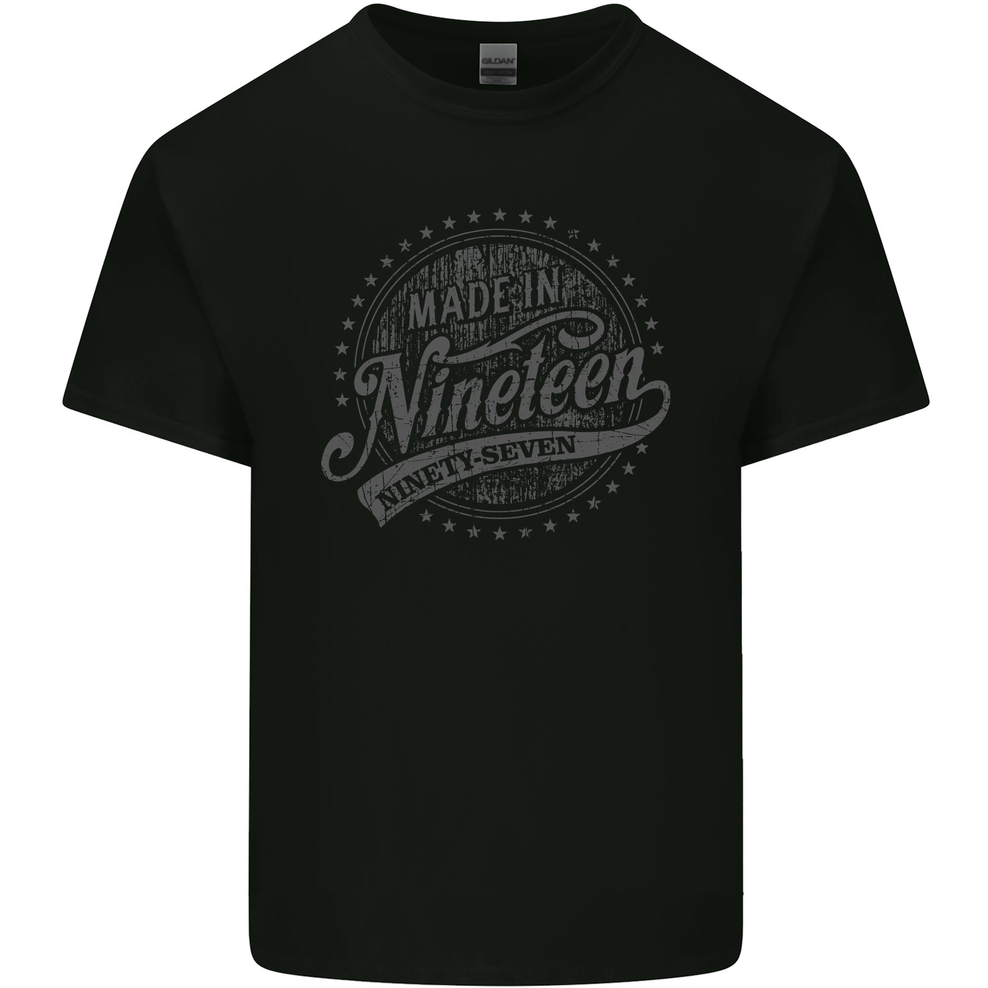 Distressed 29th Birthday Made In 1997 Unisexs Light Cotton TShirt S