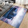 Forza Horizon 4 Sports Car Design Rug Non-slip rug suitable for living room and bedroom sofas.