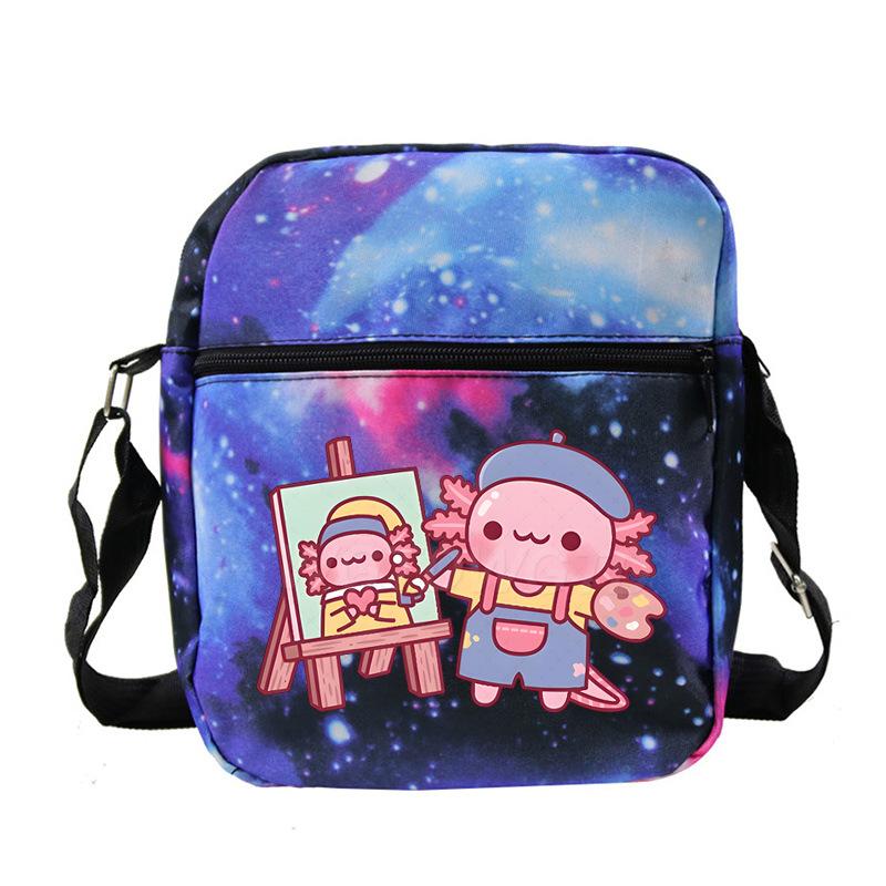 Cute Children's Casual Shoulder Bag Male and Female Students Portable Crossbody Bag Campus Trend