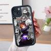 Jujutsu Kaisen Nobara Mobile Phone Case for iPhone 17 16 15 14 13 12 11 Air Pro Max Plus Thicken TPU Colorful Cover Cover Luxury
