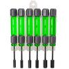 Precision Nut Driver Set, 3-6mm, DK-14, Green