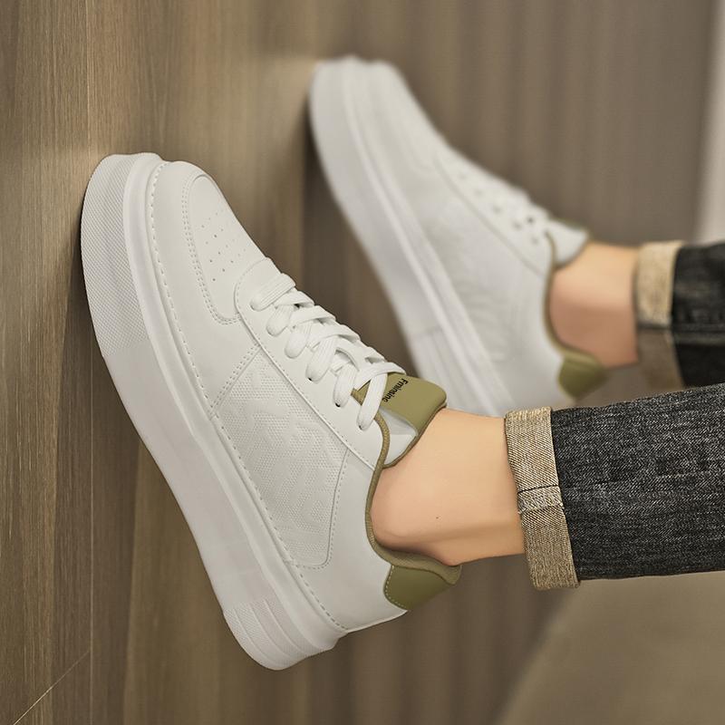 Men's thick-sole casual shoes summer breathable soft-sole non-slip comfort outdoor walking shoes fashion flat sports board shoes