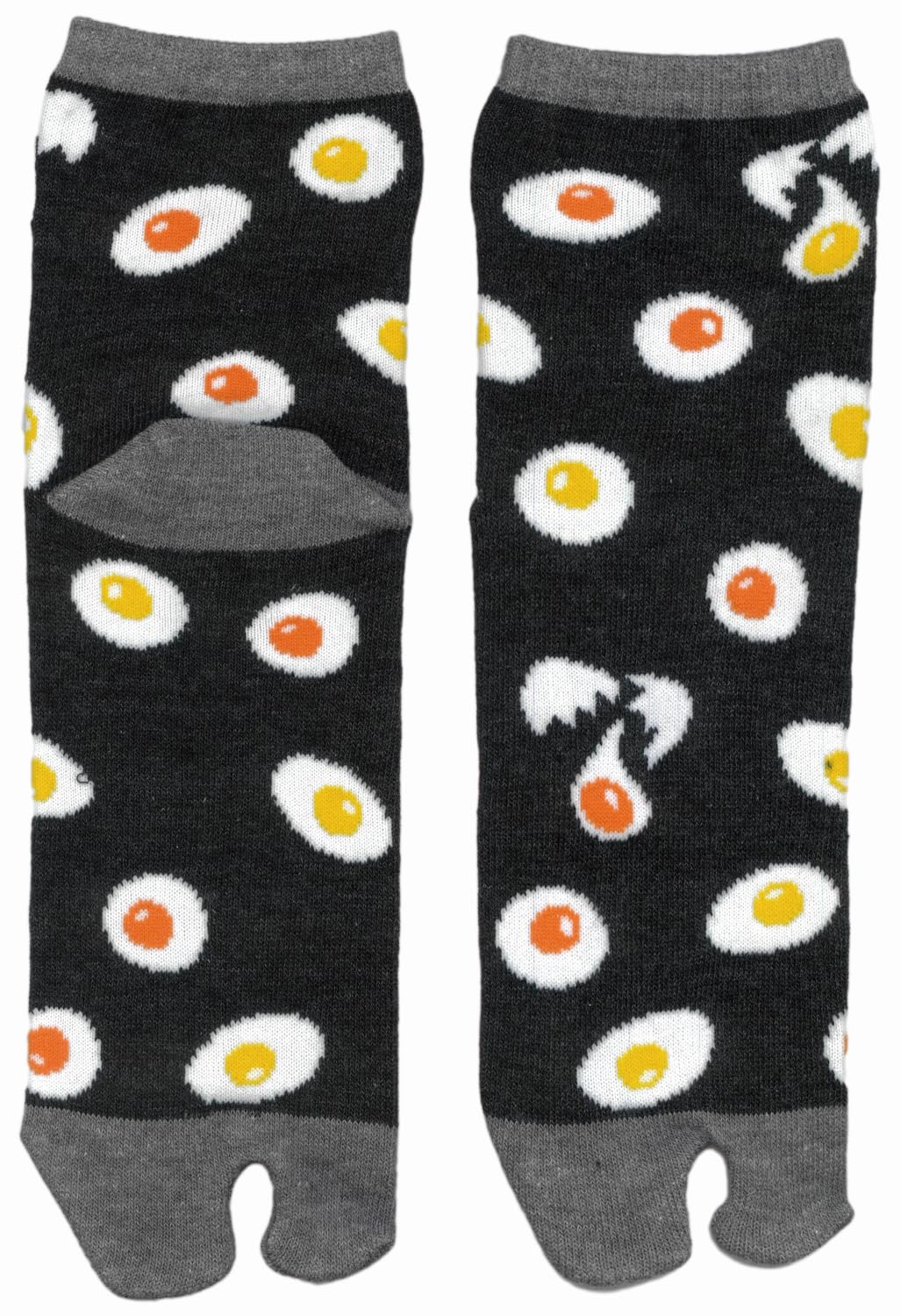 Носки-таби Wabunka с изображением луговых собачек и жареного яйца Wabunka [TKU-005]