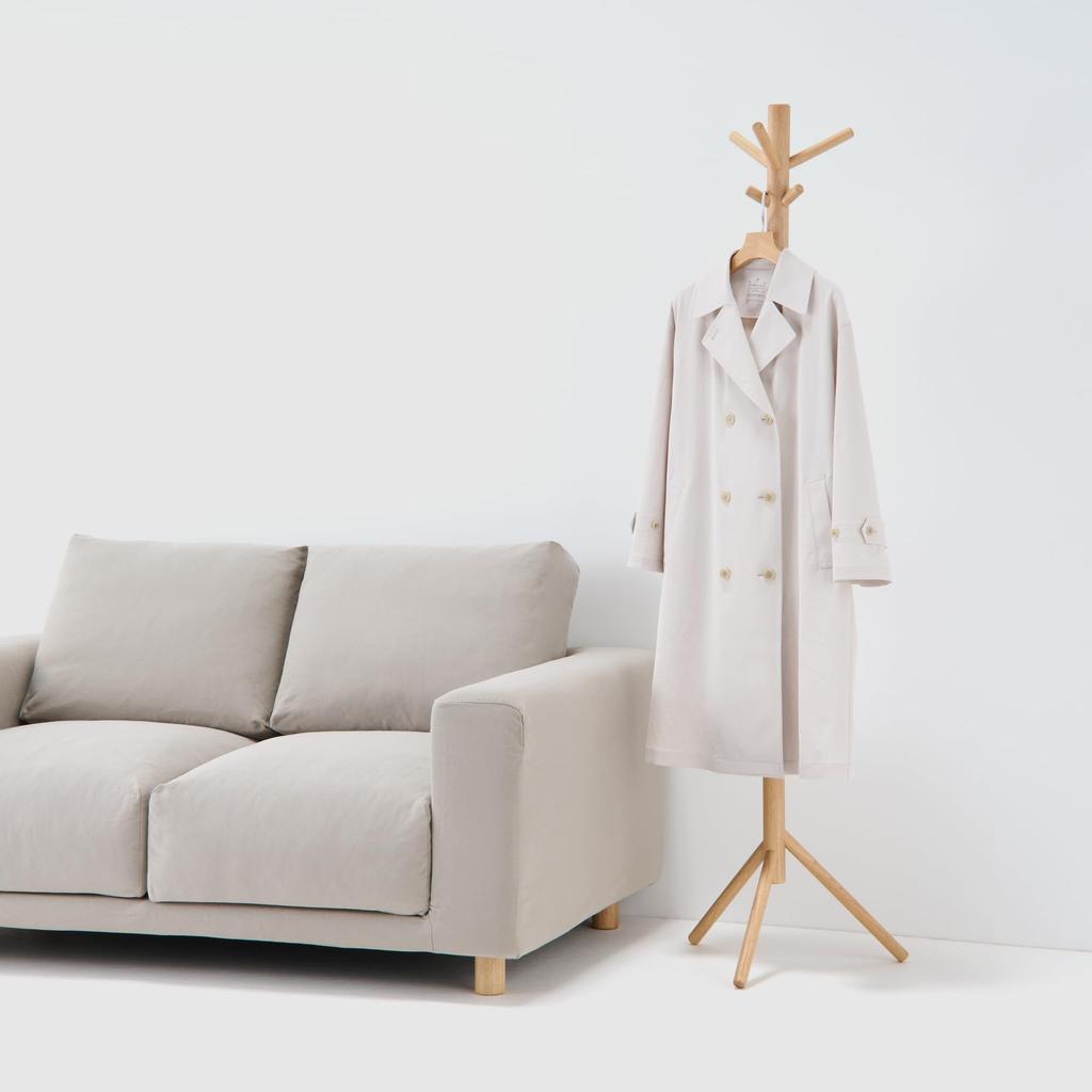 MUJI Rubber Coat Stand Width 48 X Depth 42 X Height 15246663 173.5cm