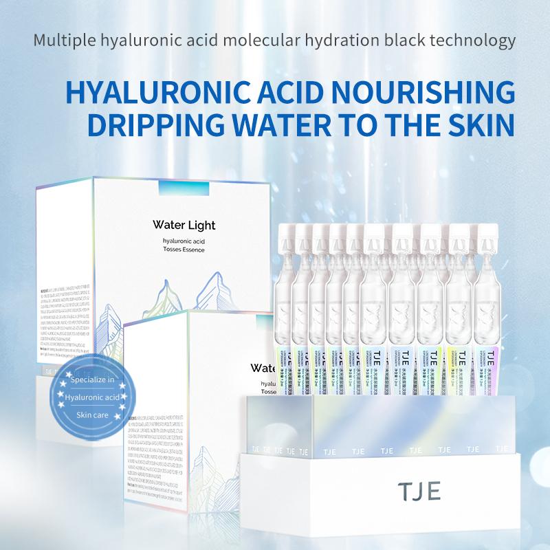 TJE Water Light hyaluronic acid Tosses Essence 1.2ml*30 PCS Hydrating Repair and firming Anti-sensitive Facial Liquid