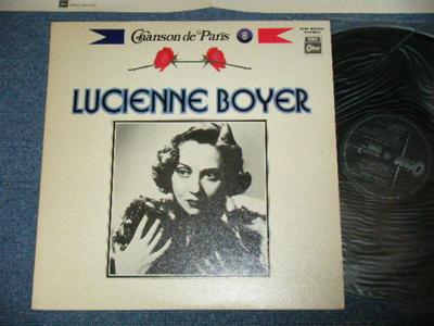 LP Record LUCIENNE BOYER  Chanson De Paris 8 EOP60008 ODEON 1974 Japan Obi World Music Used