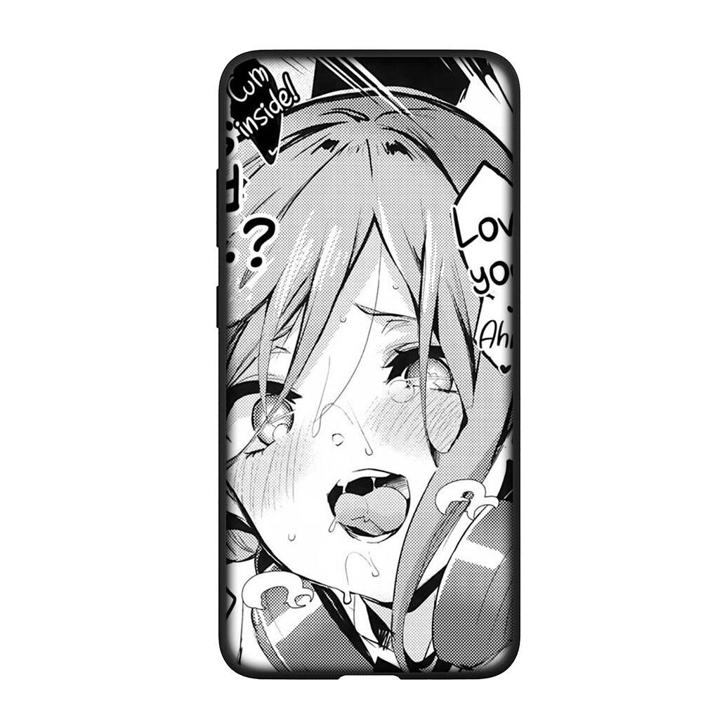 for iPhone 17 16 15 Xiaomi Poco F7 F8 X7 X6 C85 C75 C71 M8 Redmi Note 14 13 12 Pro Max 14C 13C 15C A3 A4 Case Ahegao Harajuku Anime Girl Waifu Cover