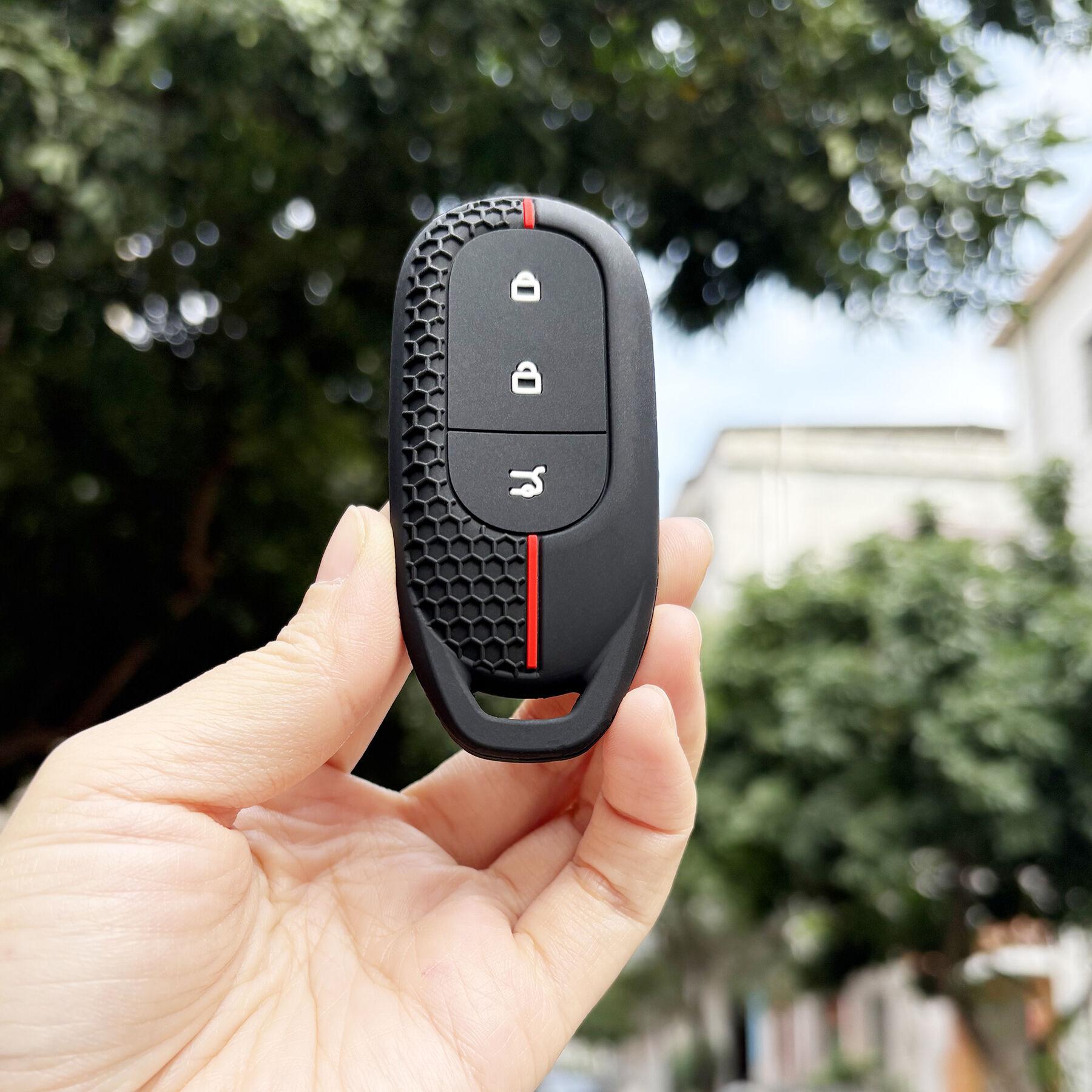 

Защита без ключа для 2023 Leapmotor C01 B10 C10 T03 S01 C11 Leap Силиконовый Мягкий Чехол для Ключа Автомобиля Держатель Брелока Чехол Авто Аксессуары