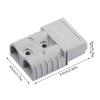120A 600V SB120 Plug Connector Double Pole with Copper Contacts Anti Dust Cover for Solar Quickly Connect Accessories