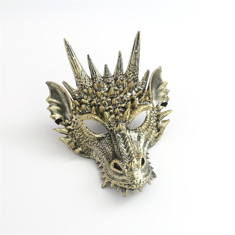 Dragon Mask For Kids Adults Festival Party, Halloween Dragon Cosplay Mask Dragon's Head Mask Halloween Dragon Costume