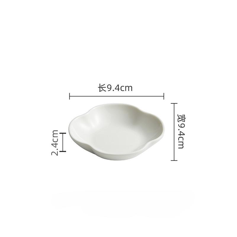 Solid Color Irregular Ceramic Bowl Soup Bowl Plate Kitchen Tableware Spaghetti Bowls Home Cooking Specialty Tableware 2025 New