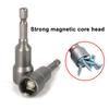 6-15mm 1/4 Hexagonal Handle Conversion Strong Magnetic Socket Wrench 65mm Electric Screwdriver Screwdriver Socket Tool Set