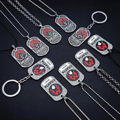 Game Metro 2033 Necklace for Women Men Dog Tag Metal Necklaces Accessory Jewelry Pendant Chains Choker Collares Gift