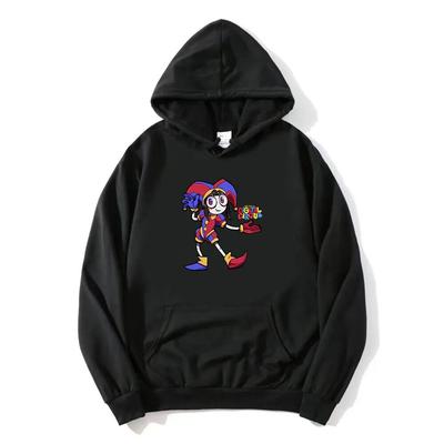 Hanorac unisex Hanorac cu glugă Anime The Amazing Digital Circus Merch Hanorac unisex Îmbrăcăminte casual