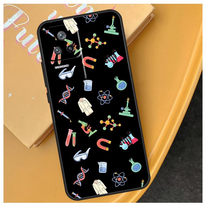 Science Biology Laboratory Funda For Xiaomi 17 Pro Max 15 14 Ultra 13T 14T 15T POCO X7 Pro X5 X6 F6 F5 F7 F8 Ultra Case