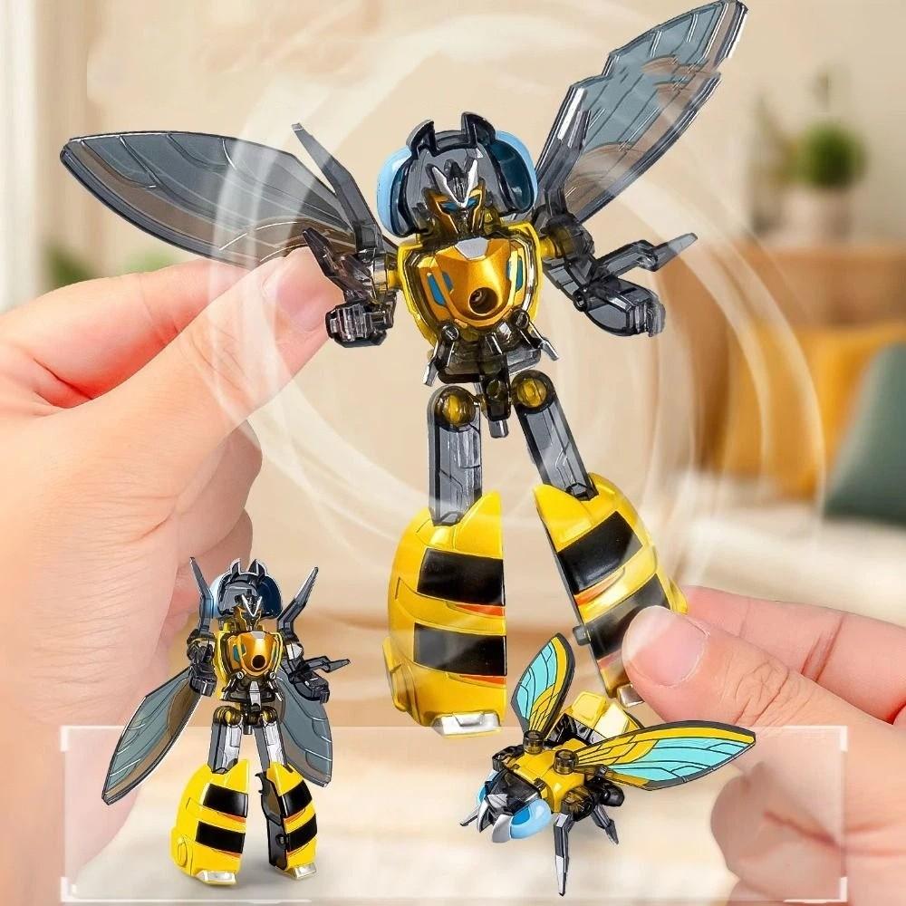 Zinc Zinc Alloy Material Insect Transformer Mecha Toy Double Combination Action Figure Creative Toy