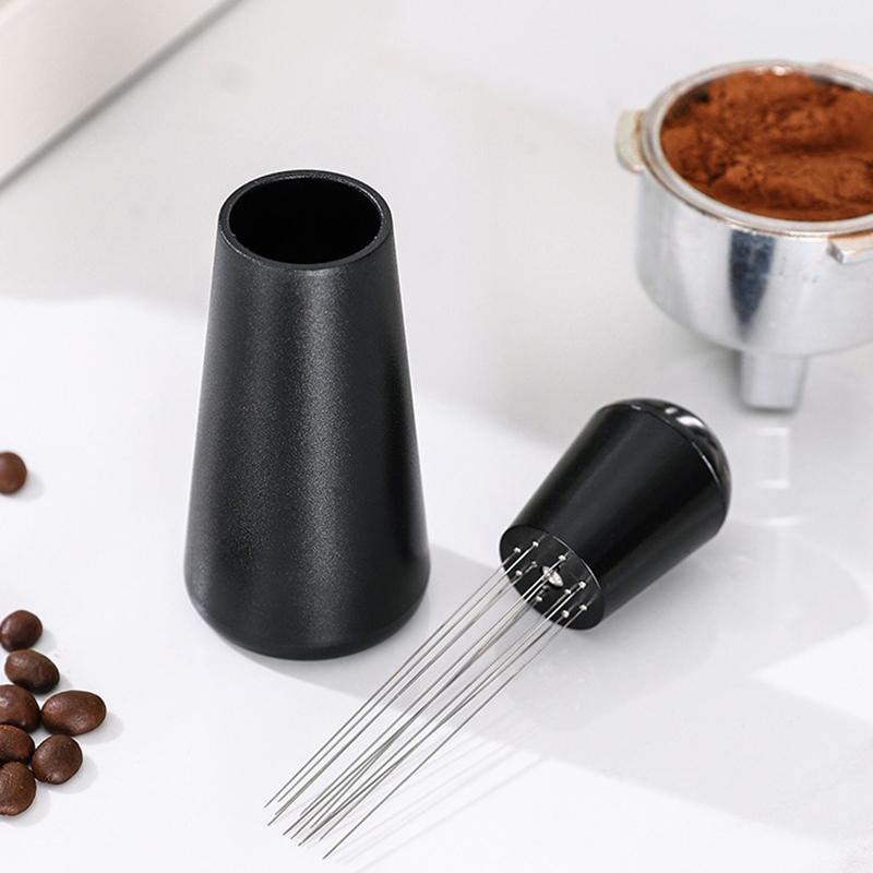 1Pc New Coffee Stirrer Needle Espresso Powder Stirrer Distributor Leveler WDT Distribution Tool Distribution Barista Accessories
