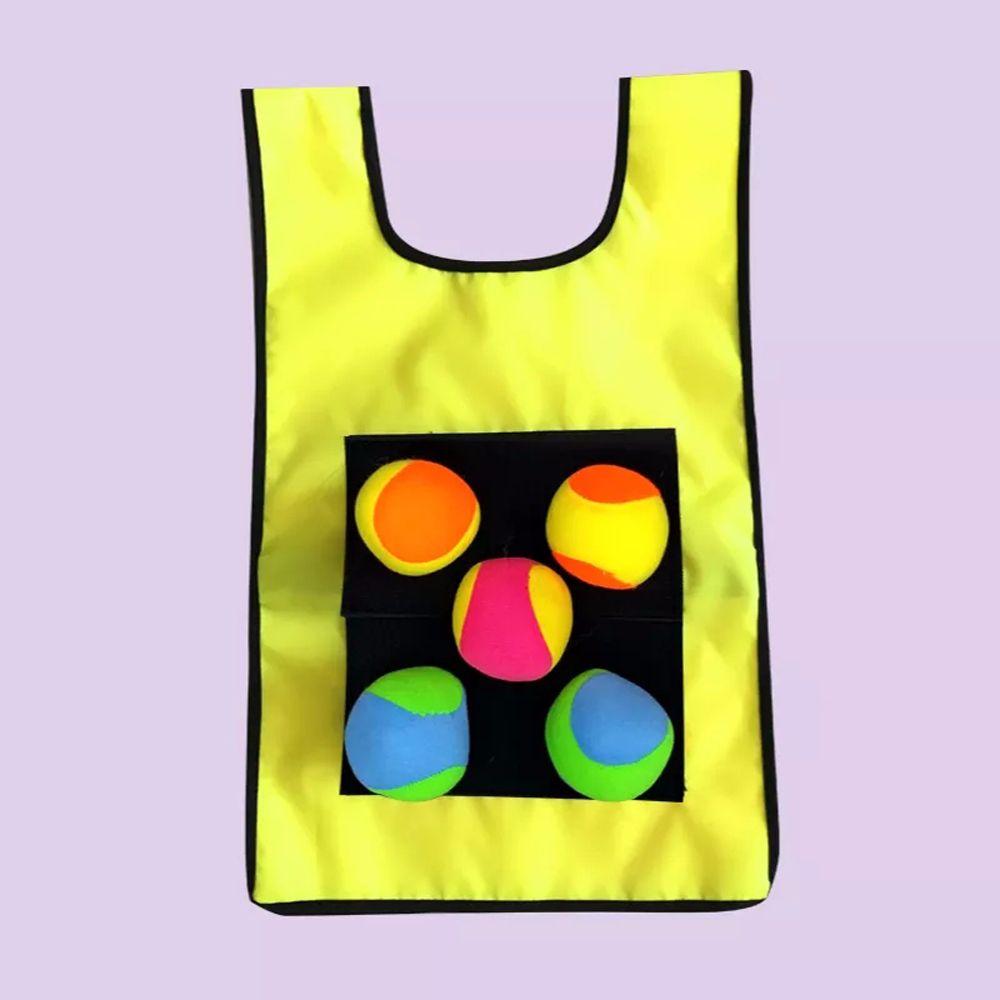 Vest Game Props Vest Outdoor Sport Game Vest Waistcoat With Sticky Ball Sticky Jersey Vest Game