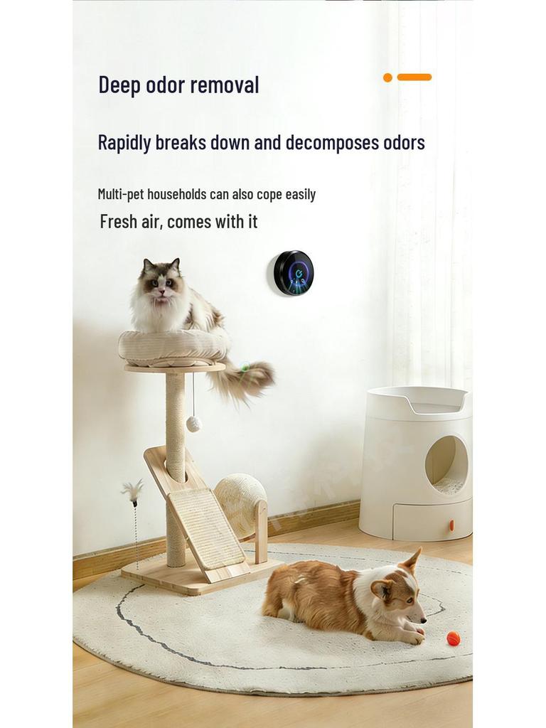 Rechargeable Mini Ozone Generator for Fridge, Shoe Cabinet, Bathroom, and Pet Odor Removal