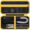 (Case Only) Fanttik Slim V8 Apex/Mate Handheld Vacuum Cleaner, Car Vacuum Cleaner, Home Keyboard Storage Case, Yellow Zipper - Aenllosi