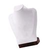 652F Walnut Jewelry Holder Necklace Display Bust Multifunctional Mannequin Dresser Props for Displaying Necklaces
