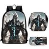 Monster No. 8 Schoolbag Multi-Functional Cross-Border Backpack