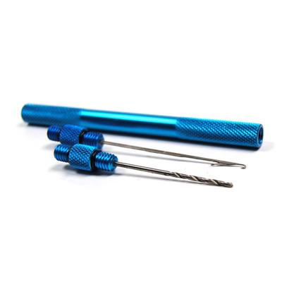 Multiple Color Aluminum Boilie Needle with Drill Carp Fishing Baiting Tool / Hair Rig Fishing Tackle Accessory Tool