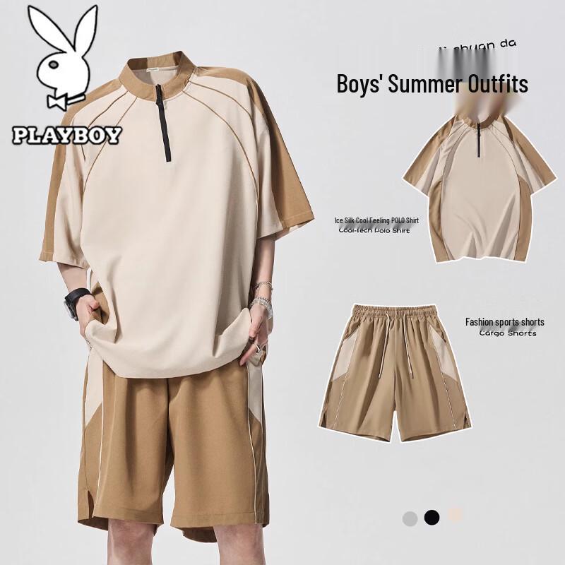 Playboy Men s Summer Casual Two-Piece Outfit M