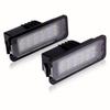 1Pair 18 LED NUMBER LICENSE PLATE LIGHT ERROR FREE FOR VW GOLF MK4 MK5 MK6 PASSAT B6 EOS