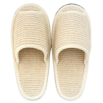 Pantufas Hakihaki Kobo por Pantufas de Algodão Indiano com Feltro Costurado Tamanho Fabricado em Até Bege - CREO, Solas, M, Japão, Silencioso, 25cm,