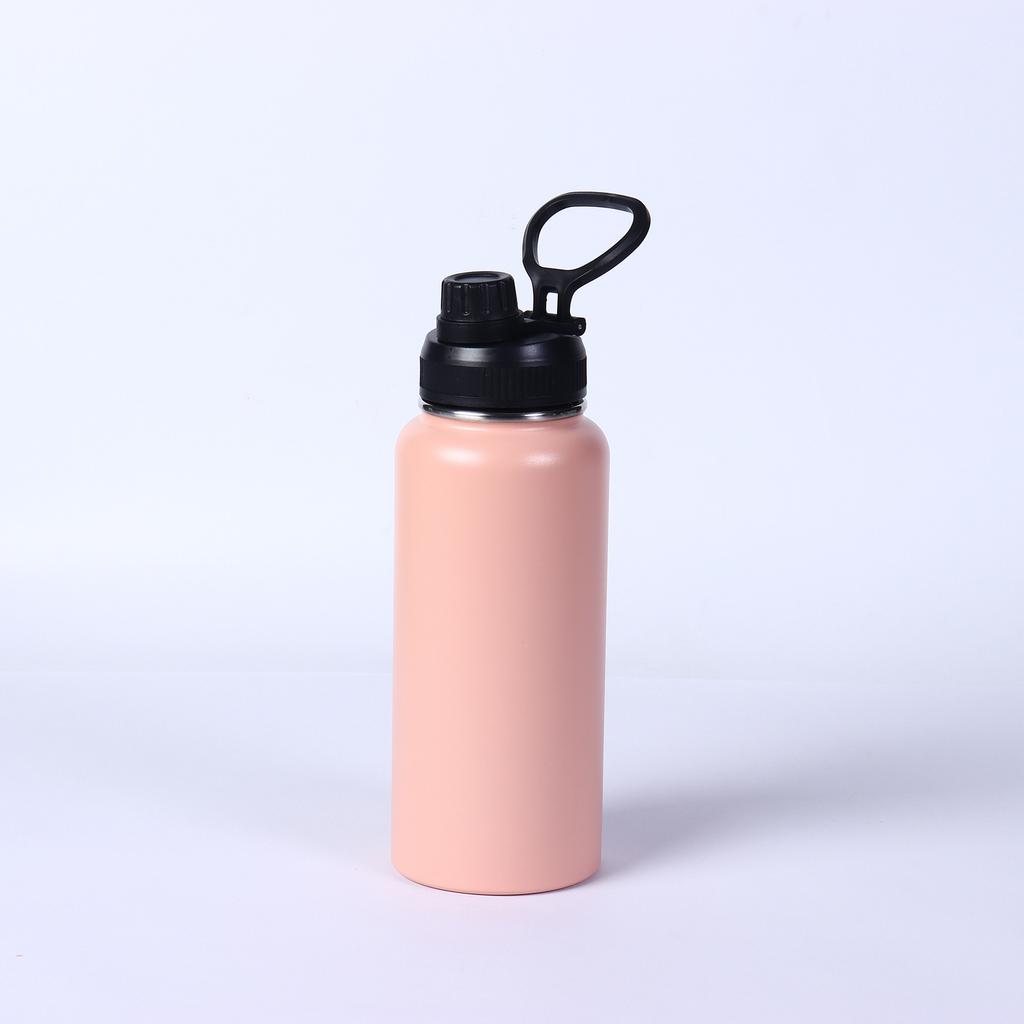 24oz BPA Free Stainless Steel Large Capacity Water Bottle Reusable for Road Trips Family Road Trips Weekend Getaways