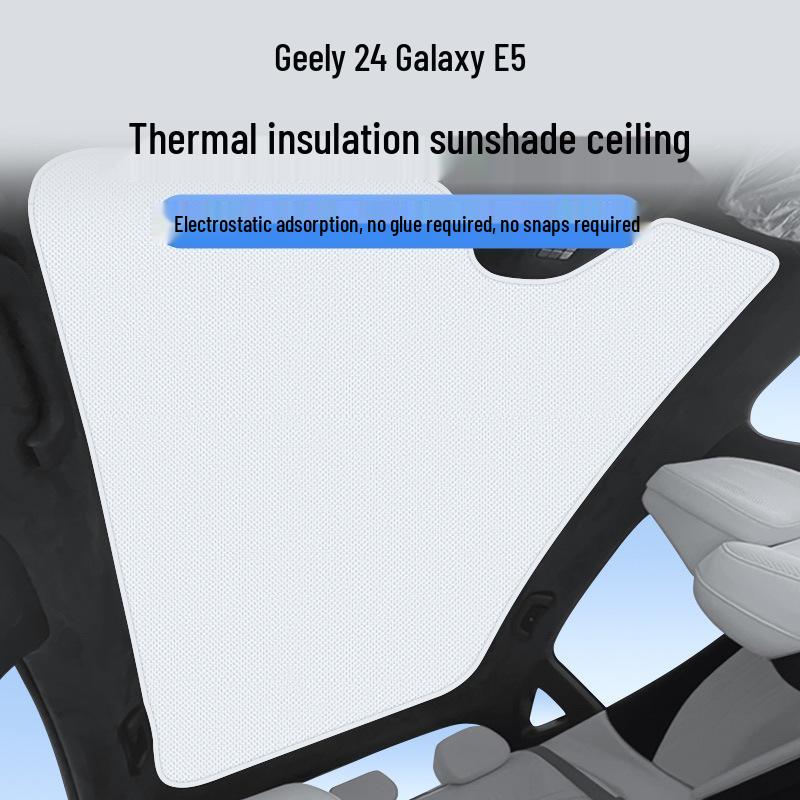 Geely 24 Galaxy E5 Sunroof Sunshade: Heat Insulation & Privacy Camping Baffle