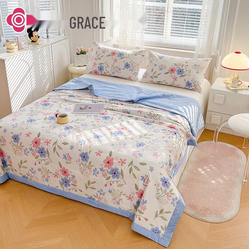 Grace All-Cotton Printed Summer Quilt