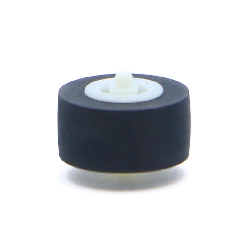 5x Black Rubber Bearing Roller Guide Pulley Wheel Pinch Roller 13x6x2mm for  RS-CH770 RS-BX501