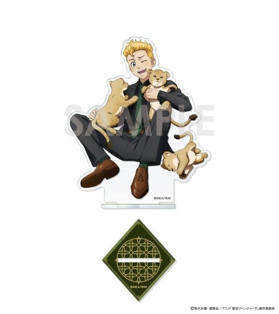 Tokyo Avengers Acrylic Animation Peripheral Stand Mukagaki Budo Tachibana Naoto Sano Manjiro Boys Birth Date Present Spooky Holiday