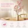 4 Branches Artificial Cherry Blossom 97cm Faux Floral Branches  Table Centerpiece