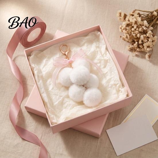 Fruit Bag Charm Plush Grape Keychain for Handbags, Fuzzy Cluster with Bow, Decorative Fluffy Ball Keyring Backpacks and Purses Accessory