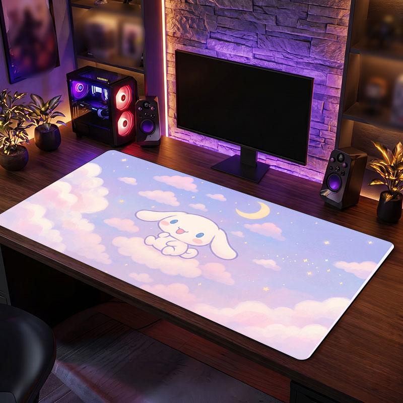 Big Mouse PadCinnamoroll Extended Soft Desk Mat Gaming Office Computer Table Decor Mat