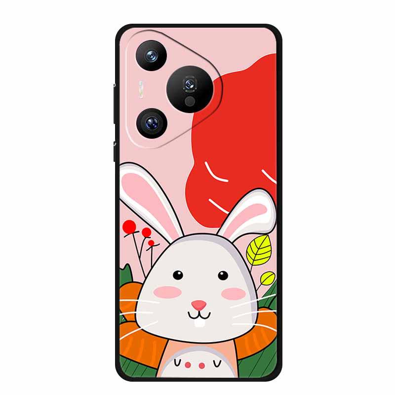 Huawei Pura 70 Pro Embossed Color Painting Phone Case with High-Grade Texture - 1 Piece.