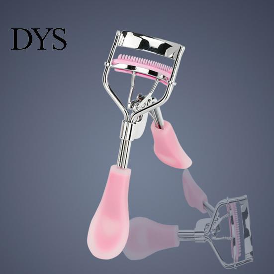 Eyelash Curling Tool Women Curler with Rubber Handle Natural Long Lasting Professional Device Lashes Tools Volumizing Precise Control Eye Lash Clamp